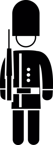 Queens Guard Laser Cut Svg File, Free Vectors File